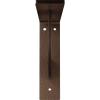 image2W x 20D x 20H Bulwark Steel Bracket Hammered WhiteHammered Dark Bronze