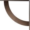 image2W x 20D x 20H Bulwark Steel Bracket Hammered WhiteHammered Dark Bronze