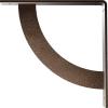 image2W x 20D x 20H Bulwark Steel Bracket Hammered WhiteHammered Dark Bronze