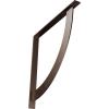 image2W x 20D x 20H Bulwark Steel Bracket Hammered WhiteHammered Dark Bronze