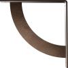 image2W x 20D x 20H Bulwark Steel Bracket Hammered WhiteHammered Dark Bronze