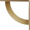 image2W x 20D x 20H Bulwark Steel Bracket Hammered WhiteHammered Gold