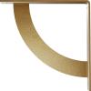 image2W x 20D x 20H Bulwark Steel Bracket Hammered WhiteHammered Gold