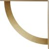 image2W x 20D x 20H Bulwark Steel Bracket Hammered WhiteHammered Gold