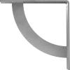 image2W x 20D x 20H Bulwark Steel Bracket Hammered WhiteHammered Gray