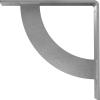 image2W x 20D x 20H Bulwark Steel Bracket Hammered WhiteHammered Gray