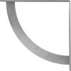 image2W x 20D x 20H Bulwark Steel Bracket Hammered WhiteHammered Gray