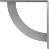 image2W x 20D x 20H Bulwark Steel Bracket Hammered WhiteHammered Gray