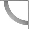 image2W x 20D x 20H Bulwark Steel Bracket Hammered WhiteHammered Gray