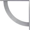 image2W x 20D x 20H Bulwark Steel Bracket Hammered WhiteHammered Light Blue