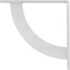 image2W x 20D x 20H Bulwark Steel Bracket Hammered WhiteHammered White