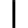 image2W x 20D x 20H Bulwark Steel Bracket Hammered WhitePowder Coated Black
