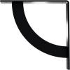 image2W x 20D x 20H Bulwark Steel Bracket Hammered WhitePowder Coated Black