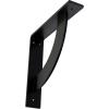 image2W x 20D x 20H Bulwark Steel Bracket Hammered WhitePowder Coated Black