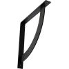 image2W x 20D x 20H Bulwark Steel Bracket Hammered WhitePowder Coated Black