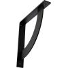 image2W x 20D x 20H Bulwark Steel Bracket Hammered WhitePowder Coated Black