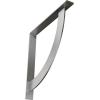 image2W x 20D x 20H Bulwark Steel Bracket Hammered WhiteStainless Steel