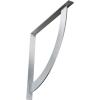 image2W x 20D x 20H Bulwark Steel Bracket Hammered WhiteUnfinished Steel