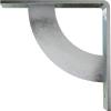 image2W x 20D x 20H Bulwark Steel Bracket Hammered WhiteUnfinished Steel