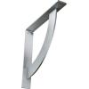 image2W x 20D x 20H Bulwark Steel Bracket Hammered WhiteUnfinished Steel