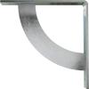 image2W x 20D x 20H Bulwark Steel Bracket Hammered WhiteUnfinished Steel