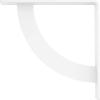 image2W x 20D x 20H Bulwark Steel Bracket Hammered WhiteWhite Primer Paintable