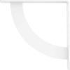 image2W x 20D x 20H Bulwark Steel Bracket Hammered WhiteWhite Primer Paintable