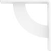image2W x 20D x 20H Bulwark Steel Bracket Hammered WhiteWhite Primer Paintable