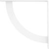image2W x 20D x 20H Bulwark Steel Bracket Hammered WhiteWhite Primer Paintable
