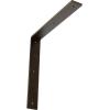 image2W x 8D x 8H Hamilton Steel Bracket Hammered GoldAntiqued Brass
