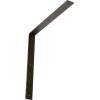 image2W x 8D x 8H Hamilton Steel Bracket Hammered GoldAntiqued Brass
