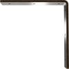 image2W x 8D x 8H Hamilton Steel Bracket Hammered GoldAntiqued Brass