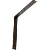 image2W x 8D x 8H Hamilton Steel Bracket Hammered GoldAntiqued Bronze