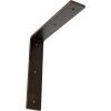 image2W x 8D x 8H Hamilton Steel Bracket Hammered GoldAntiqued Bronze