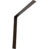 image2W x 8D x 8H Hamilton Steel Bracket Hammered GoldAntiqued Bronze