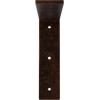 image2W x 8D x 8H Hamilton Steel Bracket Hammered GoldAntiqued Copper