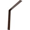 image2W x 8D x 8H Hamilton Steel Bracket Hammered GoldAntiqued Copper