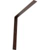 image2W x 8D x 8H Hamilton Steel Bracket Hammered GoldAntiqued Copper