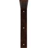 image2W x 8D x 8H Hamilton Steel Bracket Hammered GoldAntiqued Copper