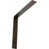image2W x 8D x 8H Hamilton Steel Bracket Hammered GoldAntiqued Pale Gold