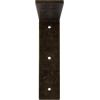 image2W x 8D x 8H Hamilton Steel Bracket Hammered GoldAntiqued Pale Gold
