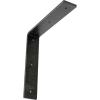 image2W x 8D x 8H Hamilton Steel Bracket Hammered GoldAntiqued Silver