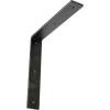image2W x 8D x 8H Hamilton Steel Bracket Hammered GoldAntiqued Silver