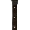 image2W x 8D x 8H Hamilton Steel Bracket Hammered GoldAntiqued Warm Silver