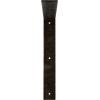 image2W x 8D x 8H Hamilton Steel Bracket Hammered GoldAntiqued Warm Silver