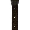 image2W x 8D x 8H Hamilton Steel Bracket Hammered GoldAntiqued Warm Silver
