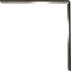 image2W x 8D x 8H Hamilton Steel Bracket Hammered GoldAntiqued Warm Silver