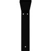 image2W x 8D x 8H Hamilton Steel Bracket Hammered GoldHammered Black