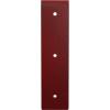 image2W x 8D x 8H Hamilton Steel Bracket Hammered GoldHammered Bright Red