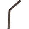 image2W x 8D x 8H Hamilton Steel Bracket Hammered GoldHammered Brown